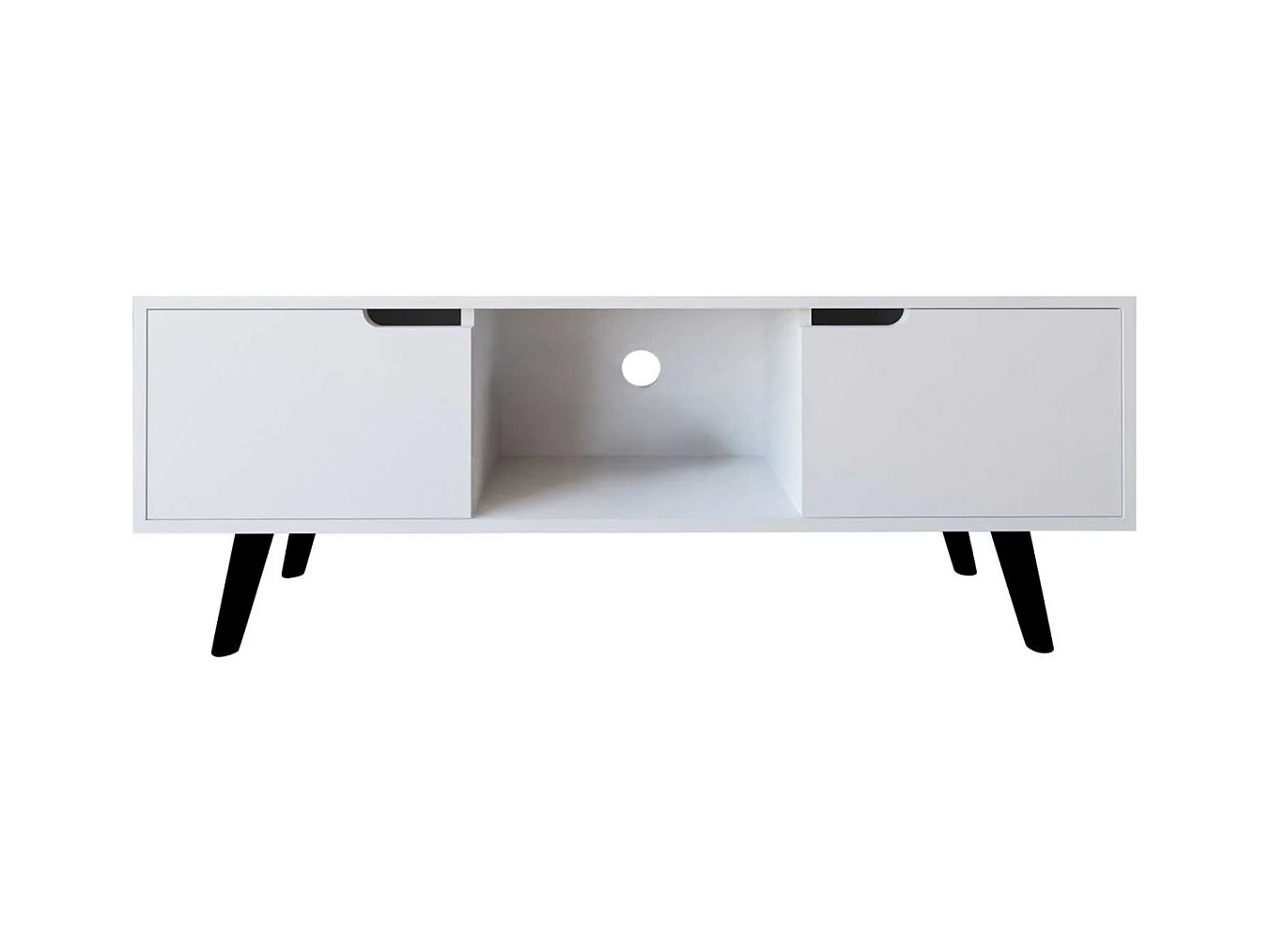 Meuble TV 2 portes en aggloméré Siena