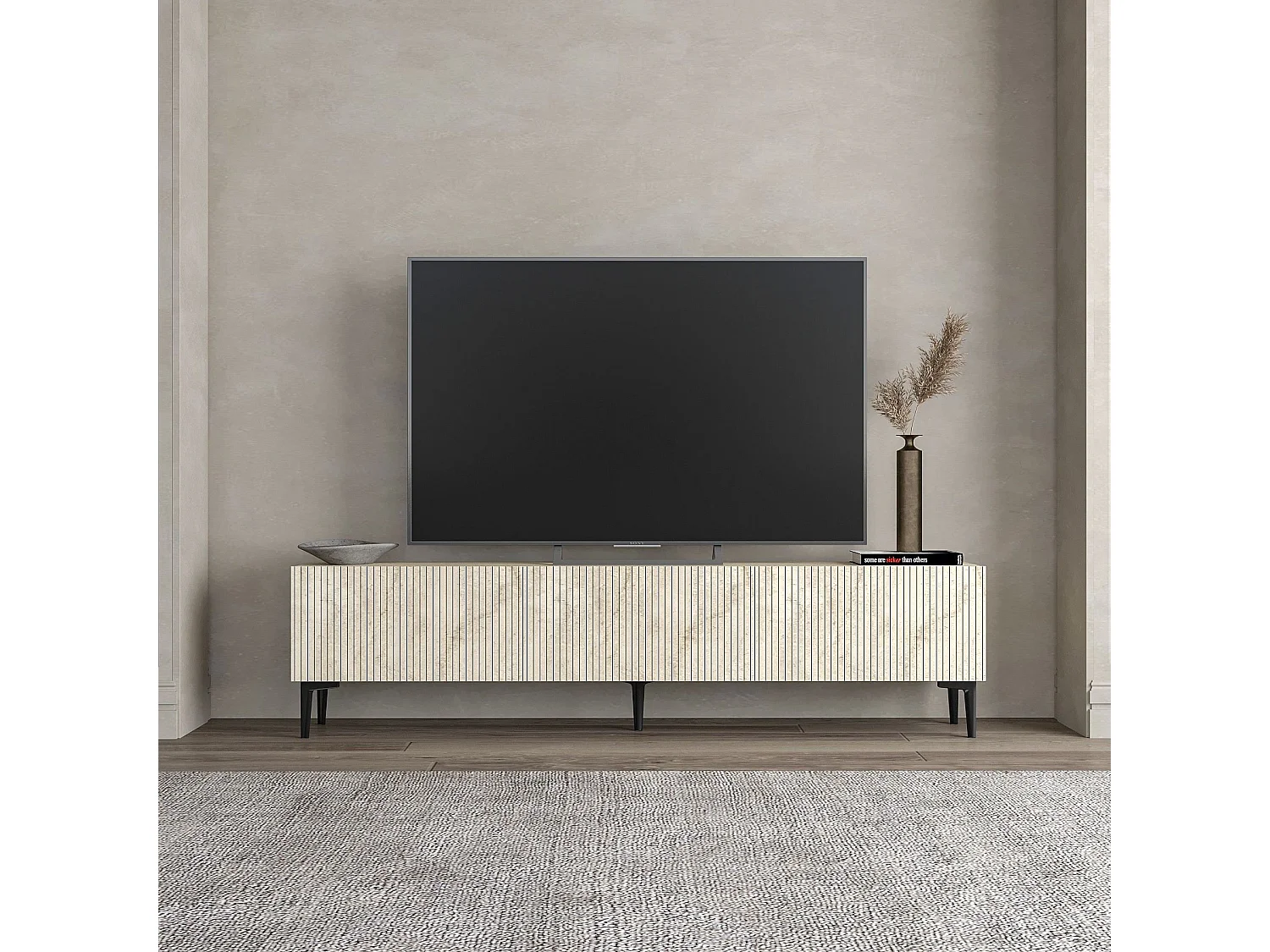 Meuble TV en aggloméré Oscar