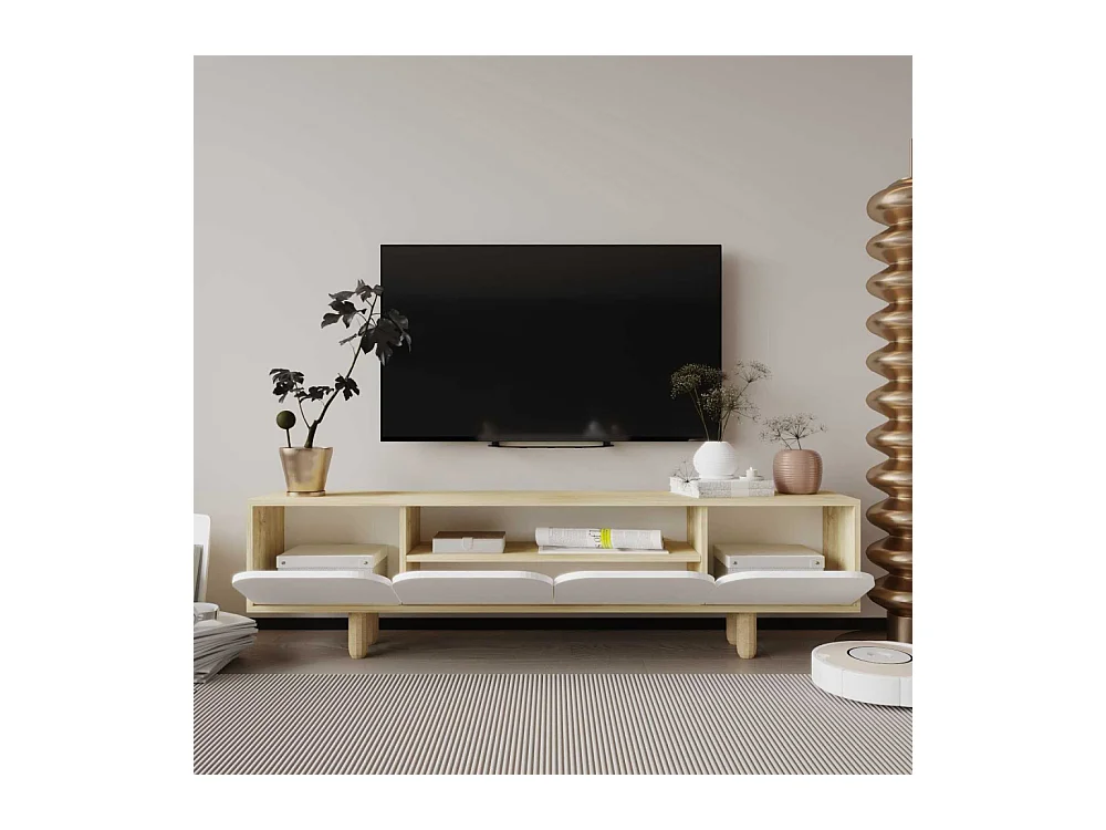 Meuble TV en aggloméré Lazio