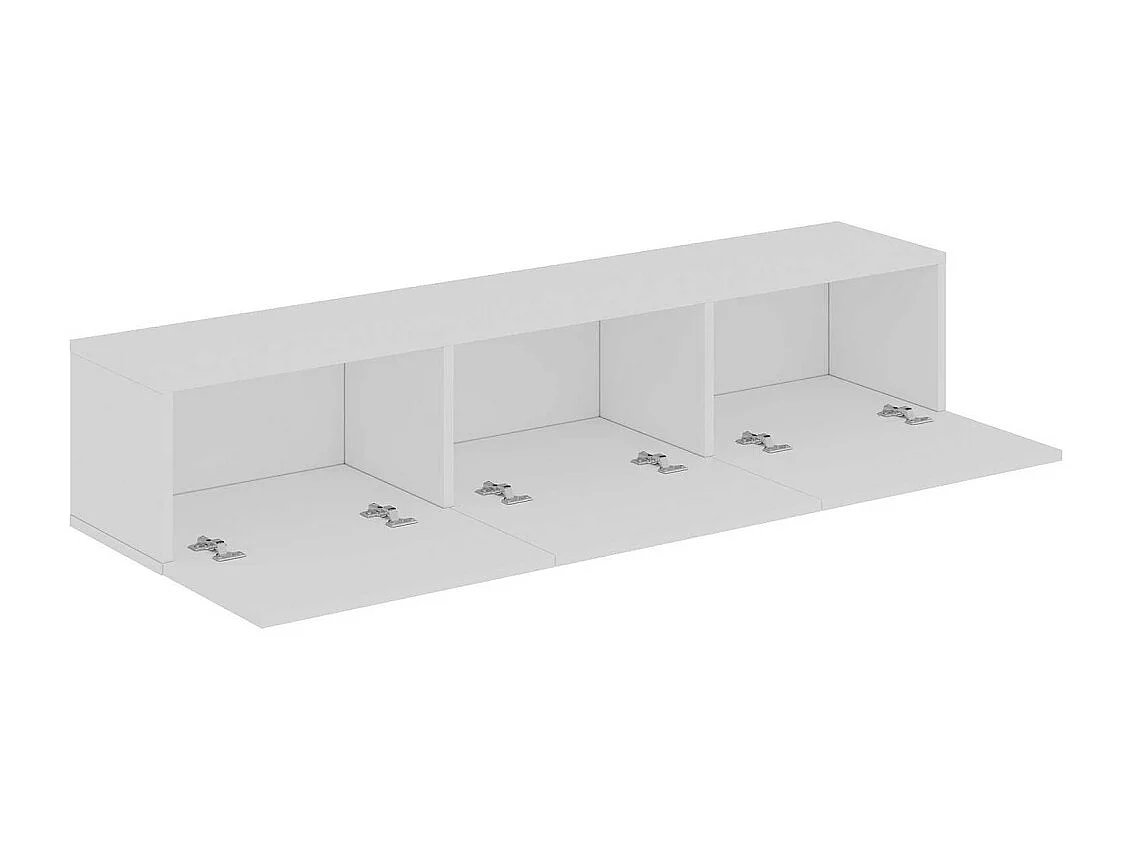 Soporte de TV – 180 cm x 45 cm x 31,4 cm – Blanco – MDF