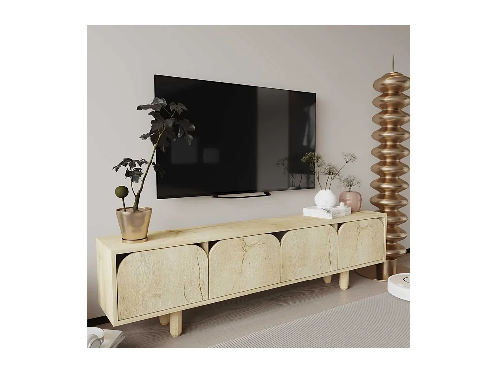 Meuble TV en aggloméré Lazio