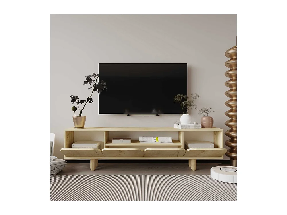 Meuble TV en aggloméré Lazio