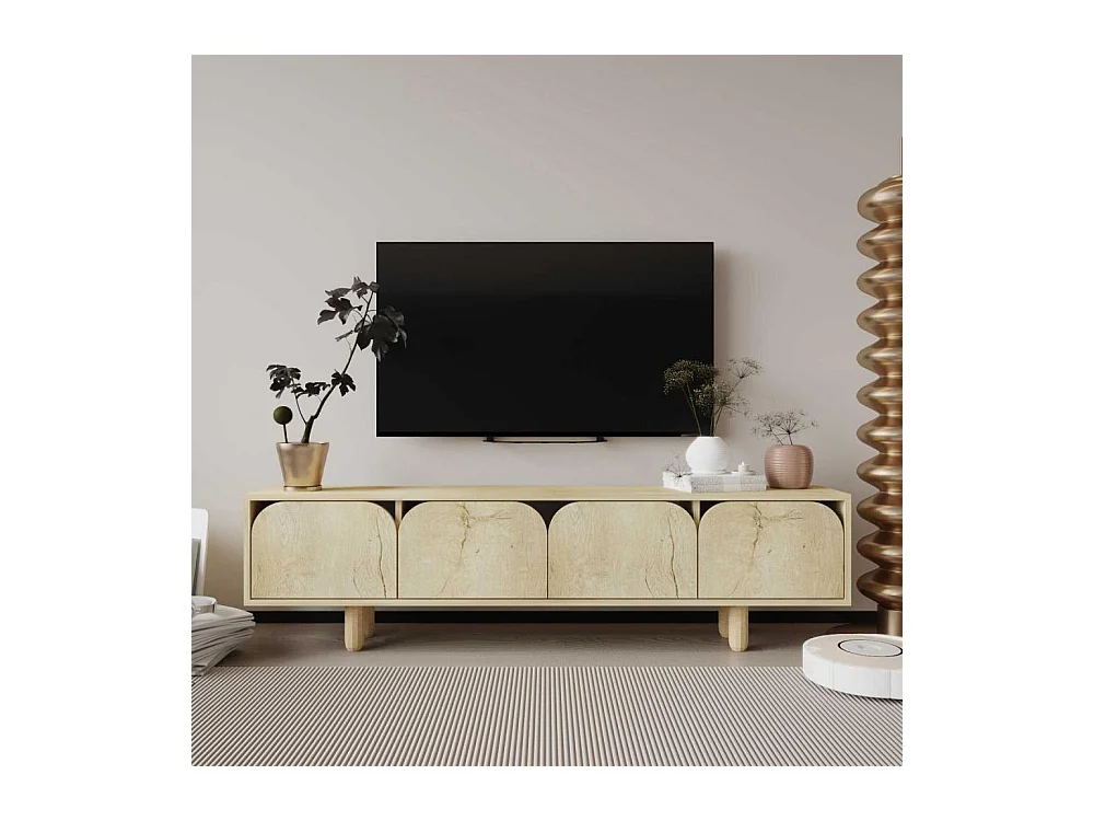 Meuble TV en aggloméré Lazio