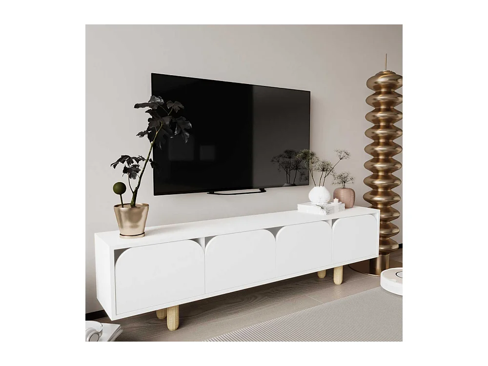 Meuble TV en aggloméré Lazio