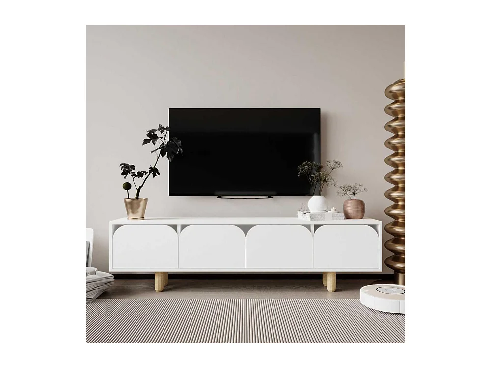 Meuble TV en aggloméré Lazio