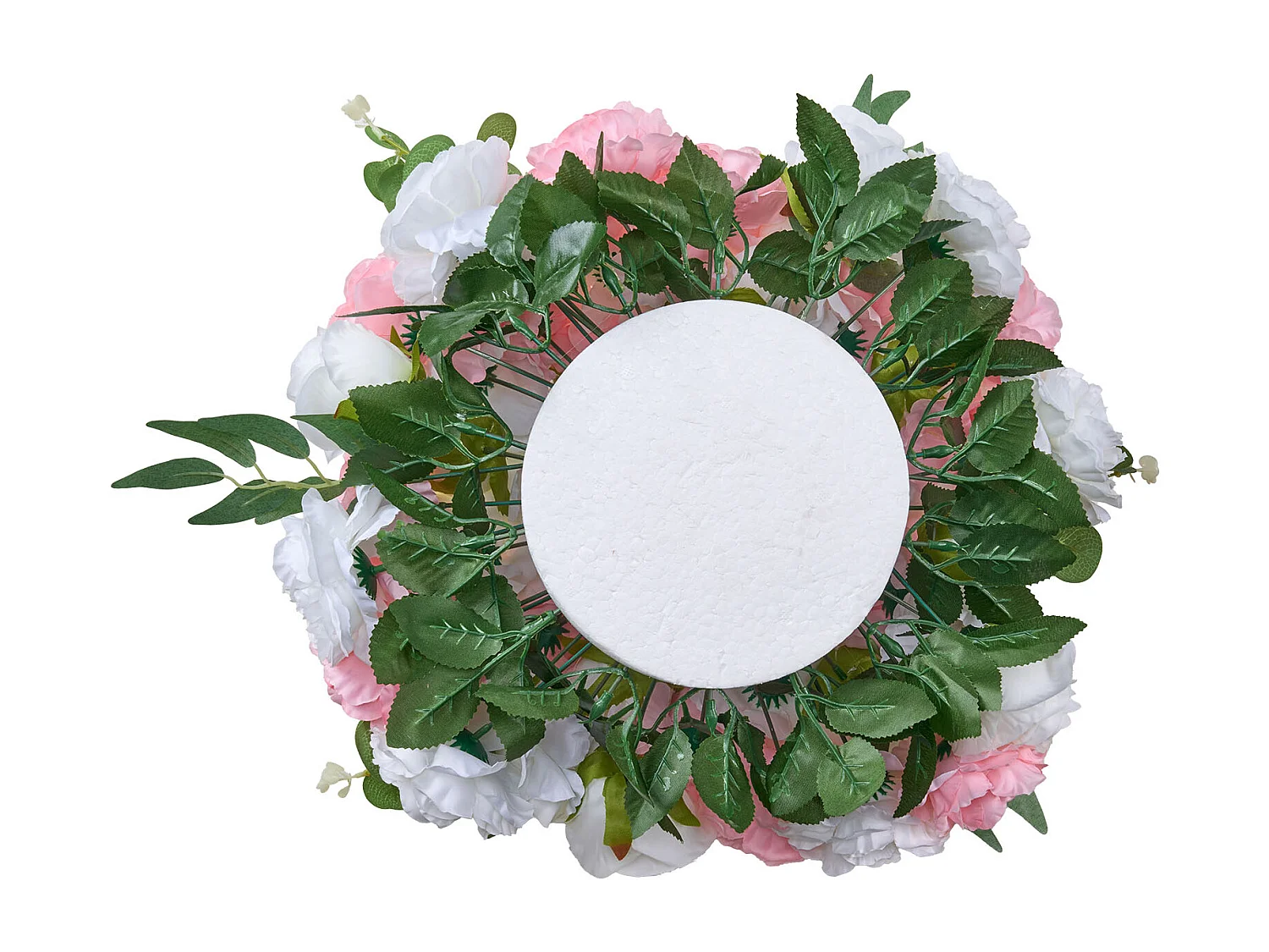 Boules de Fleurs Artificielles SucceBuy, Lot de 10, Diamètre 45 cm, Compositions Roses Artificielles pour Centres de Table, Mariages, Saint-Valentin