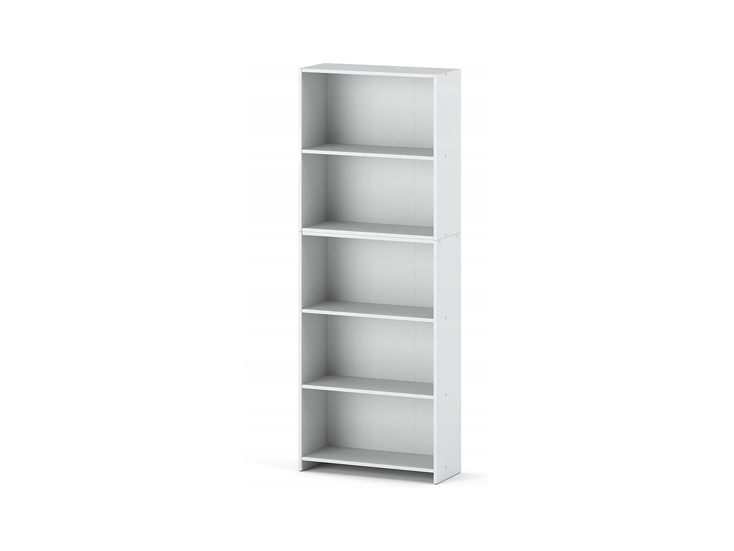 Bibliothèque - Étagère multifonction blanche 5 niveaux 70X30x189cm – Pour livres, jouets et accessoires de bureau
