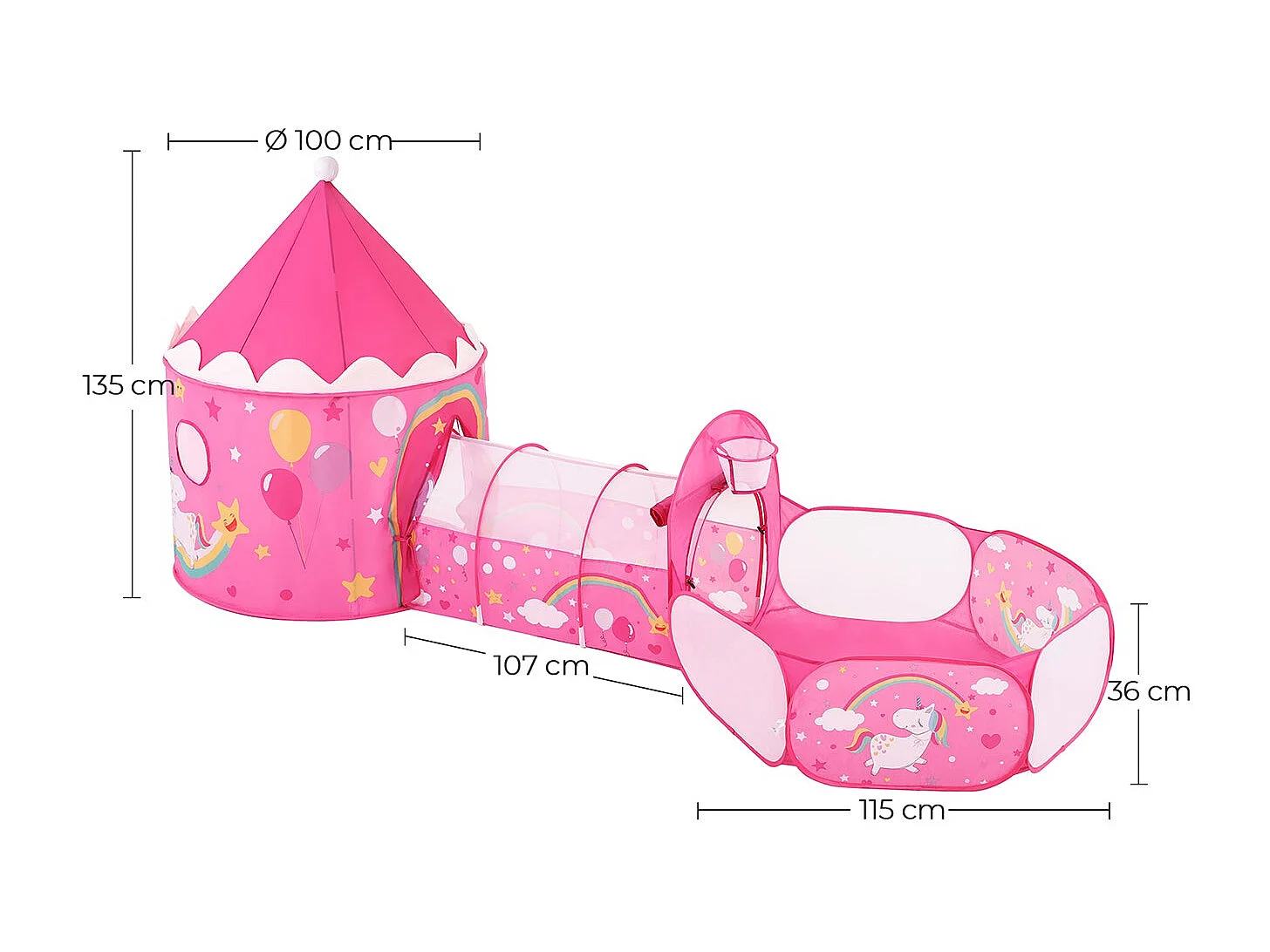 Spielzelt für Kinder Ajmer