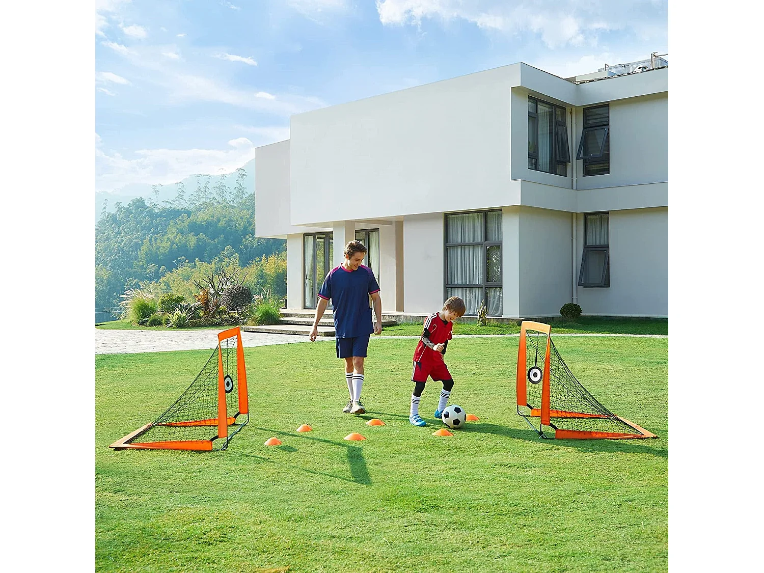 Set di 2 porte da calcio Bangui