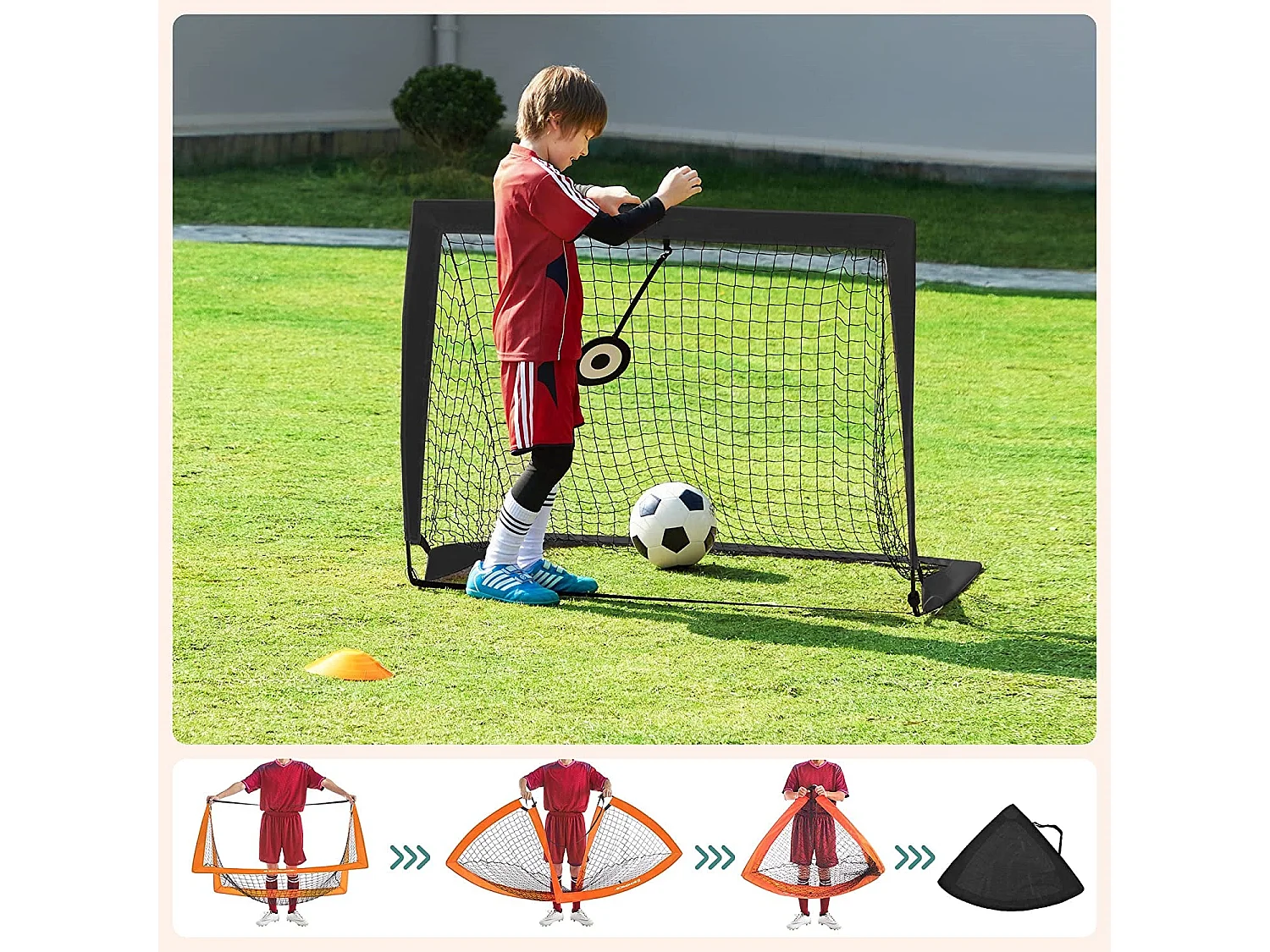 Set di 2 porte da calcio Bangui