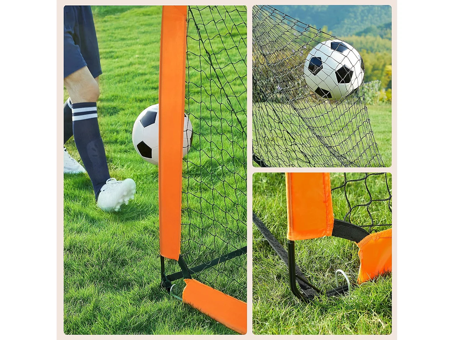 Set di 2 porte da calcio Bangui