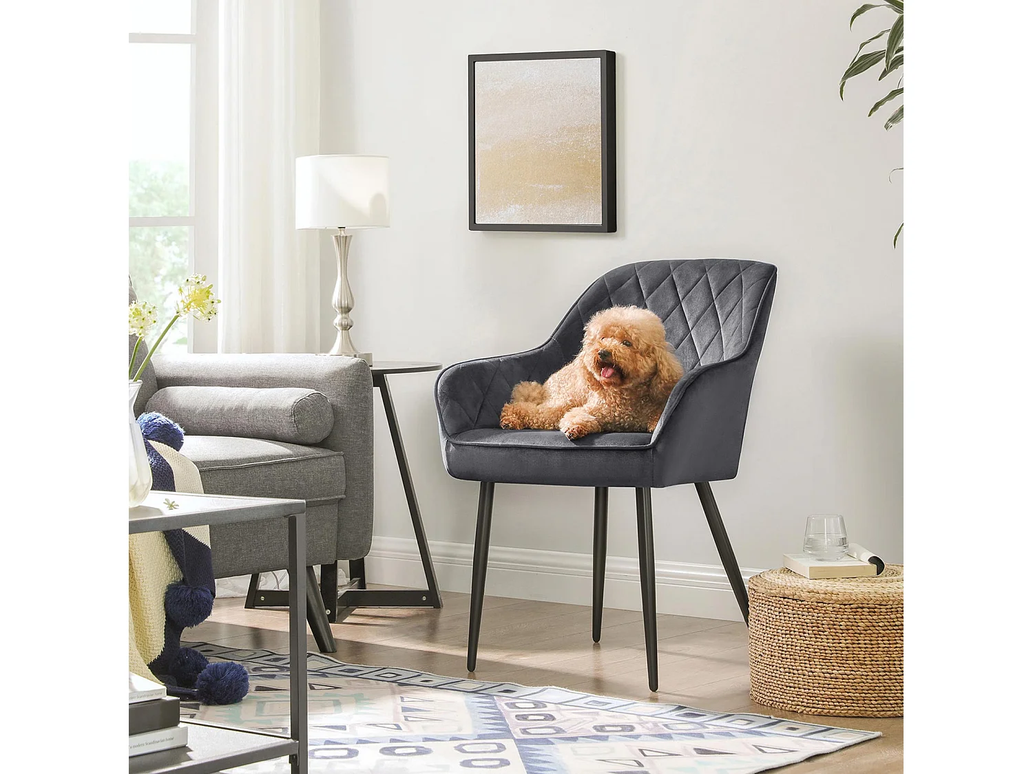 4er-Set Esszimmerstuhl Polsterstuhl