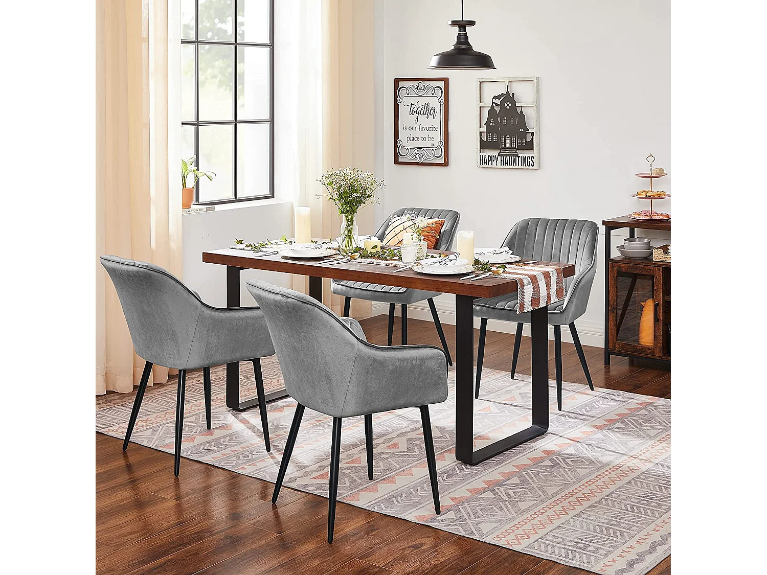 6er-Set Esszimmerstuhl Polsterstuhl