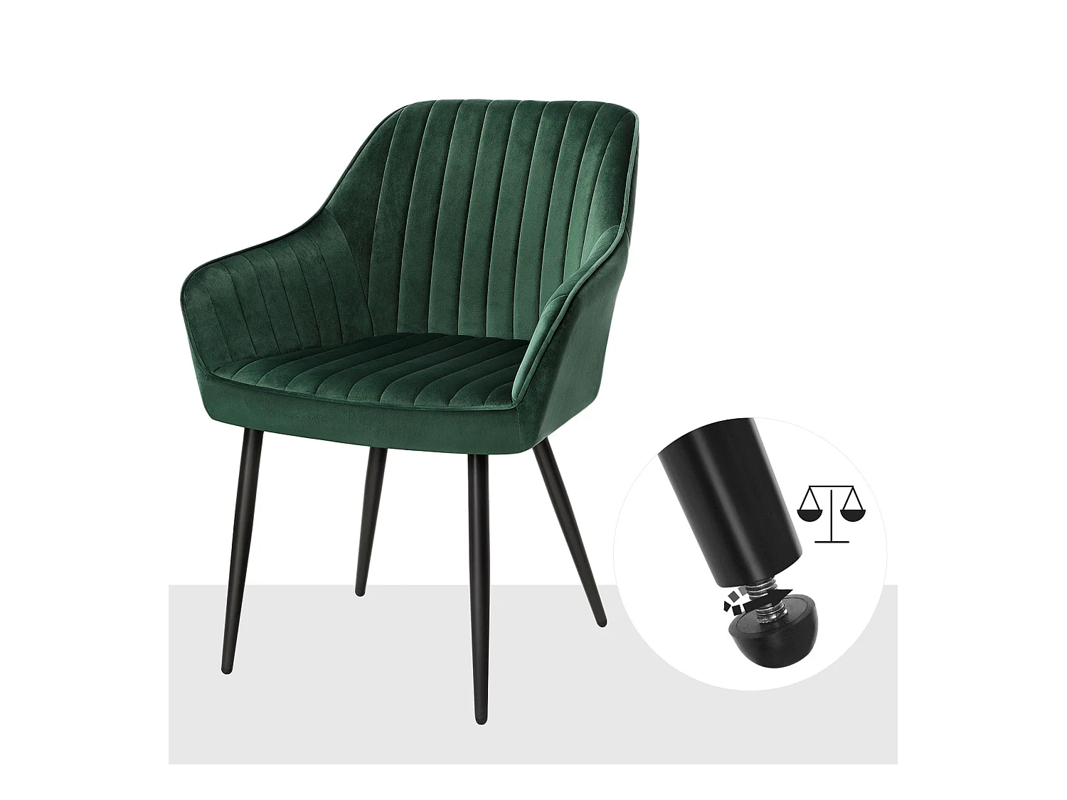 6er-Set Esszimmerstuhl Polsterstuhl