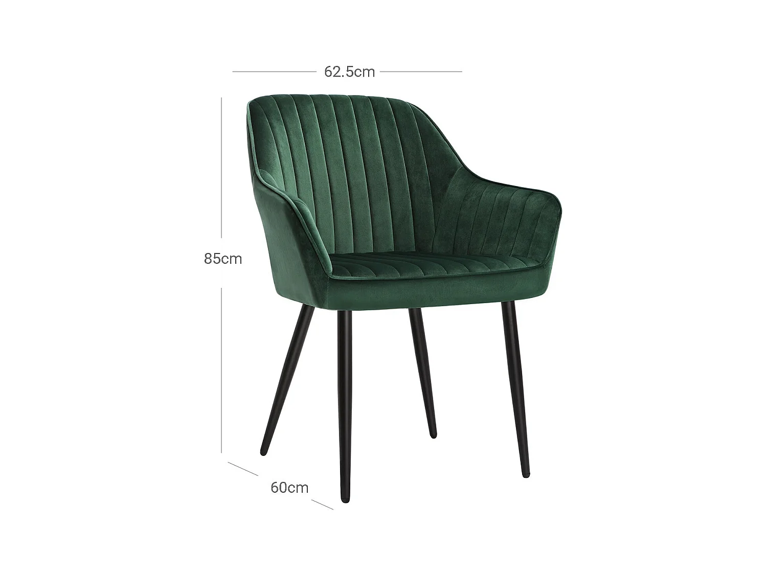 6er-Set Esszimmerstuhl Polsterstuhl