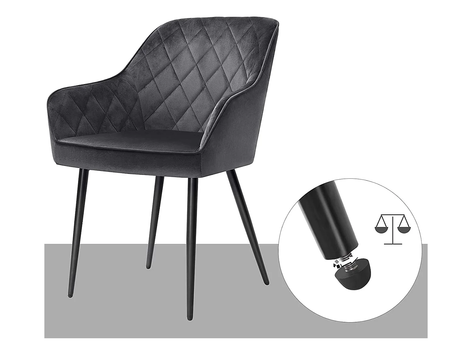 Esszimmerstuhl 2er-Set Stilo