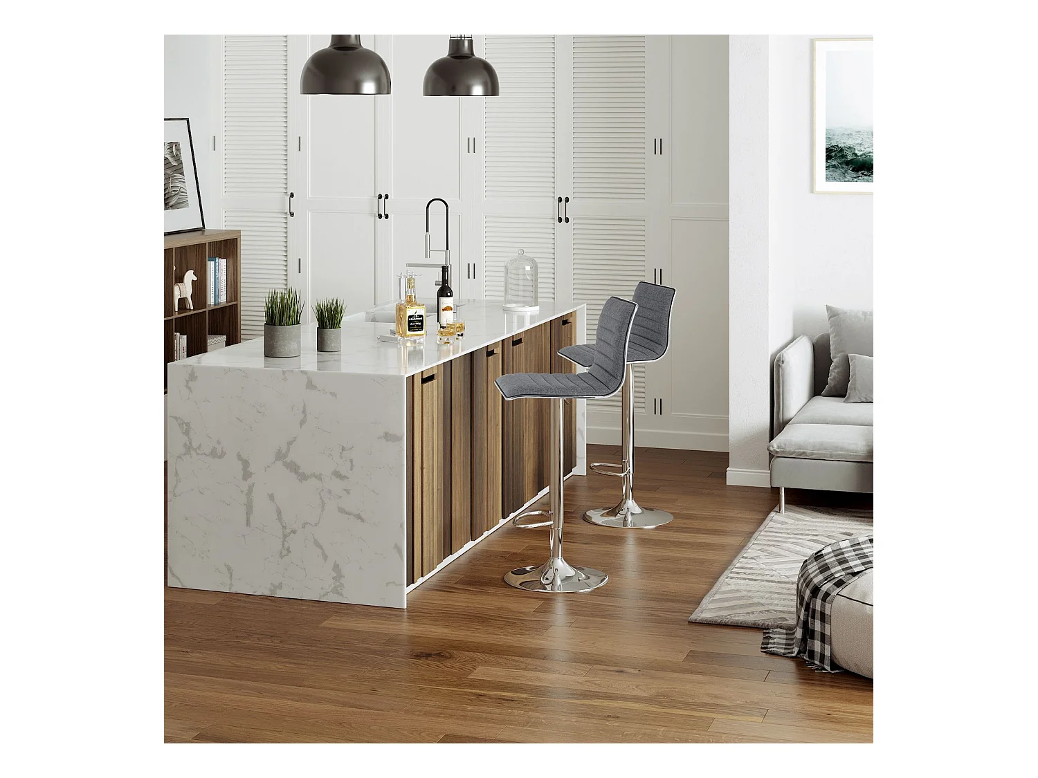 2er-Set Esszimmerstuhl Chicago