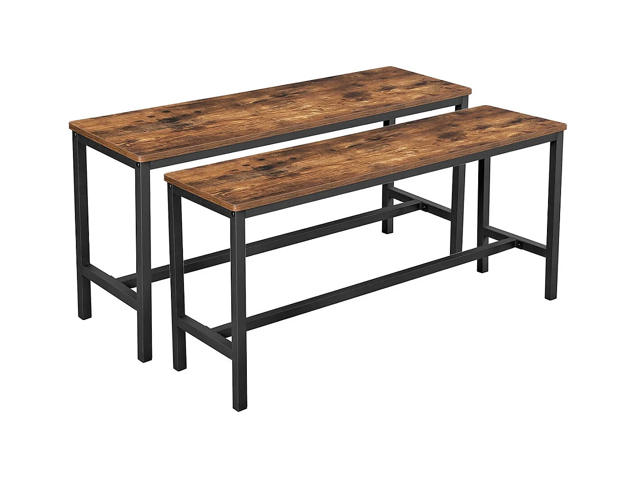 2er-Set Sitzbank Houston