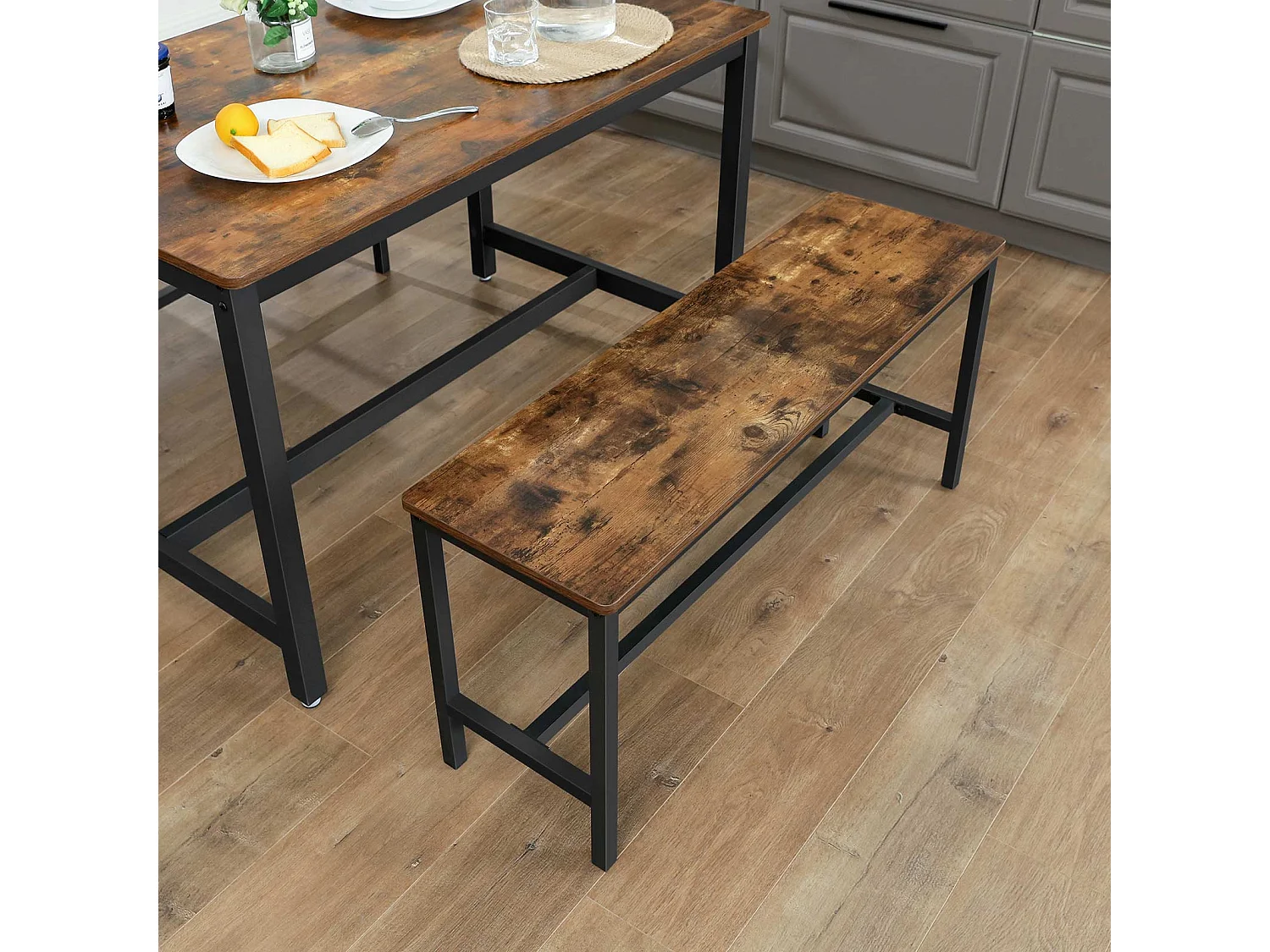 2er-Set Sitzbank Houston