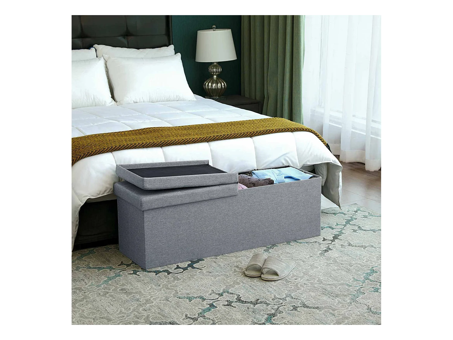 Sitzbank mit Klappdecke Tonalá