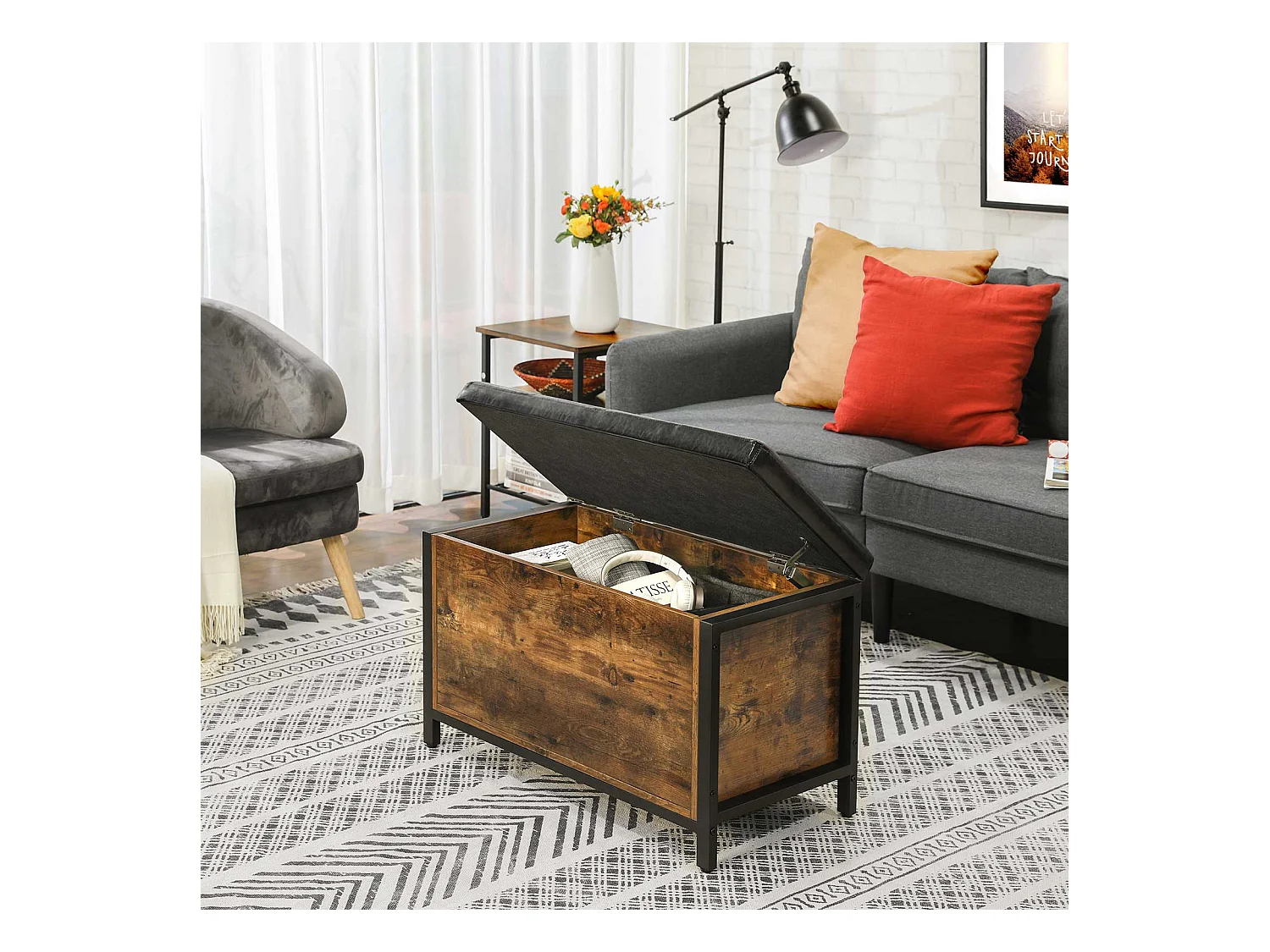 Truhe Sitzbank Port Said