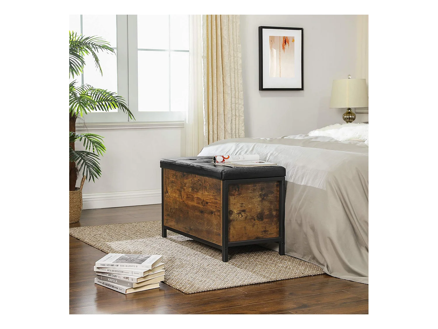 Truhe Sitzbank Port Said