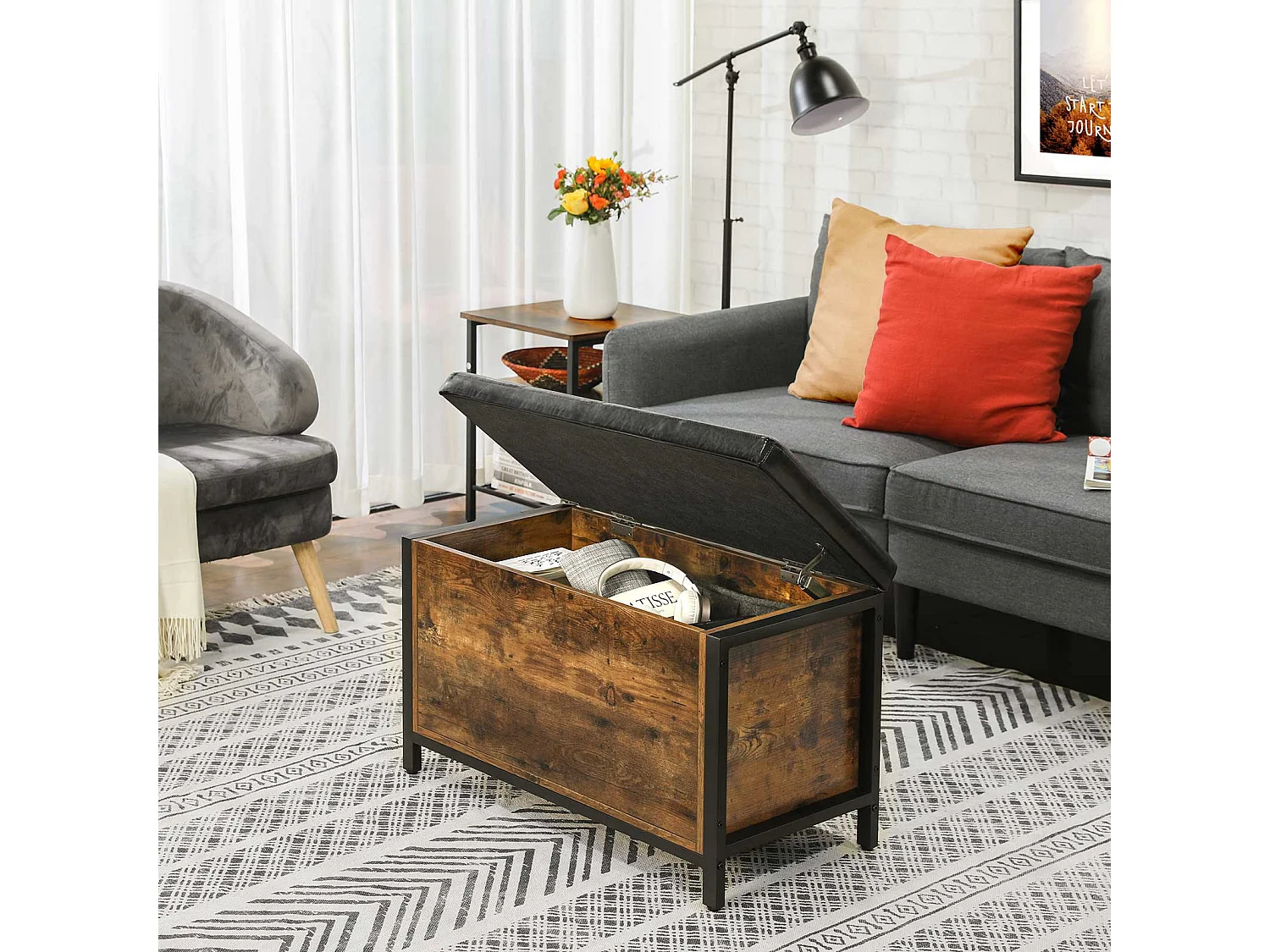 Truhe Sitzbank Port Said