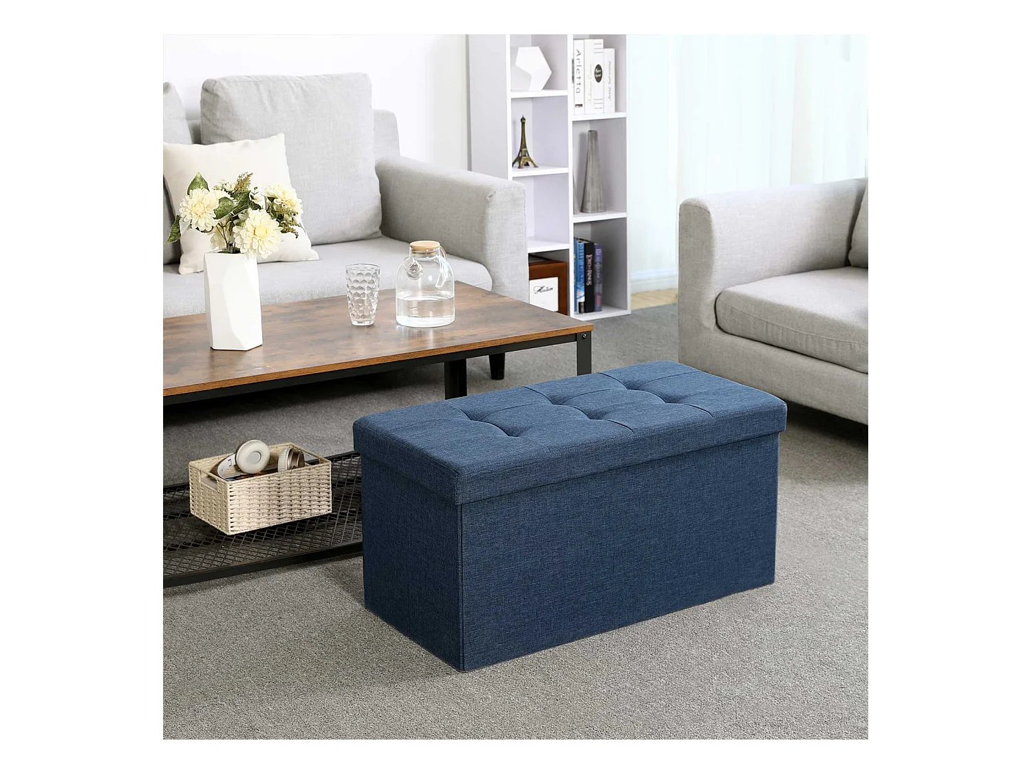 Sitztruhe Sitzbank Industrie-Design Windhoek