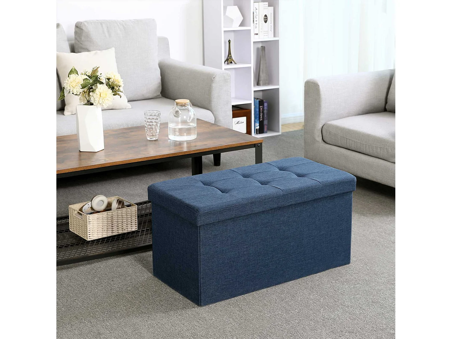 Sitztruhe Sitzbank Industrie-Design Windhoek