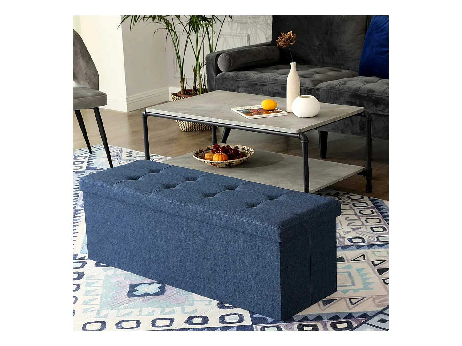 Sitztruhe Sitzbank Industrie-Design Cape Town