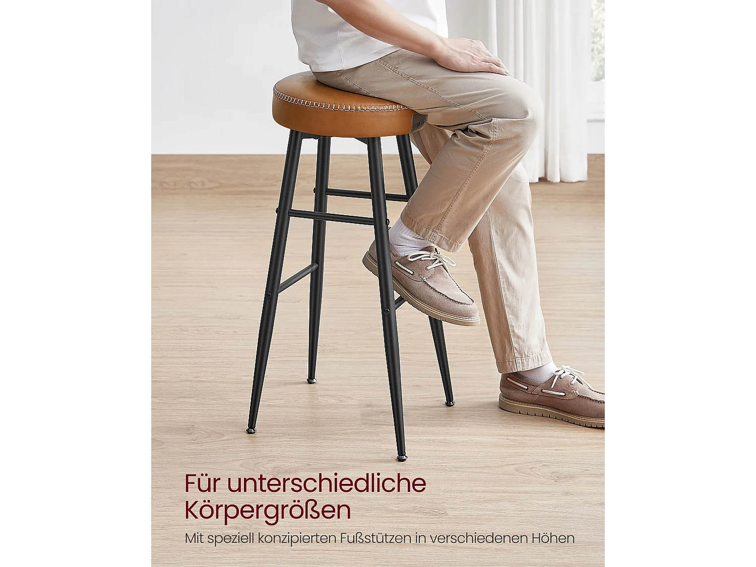 Sgabelli da bar Brazzaville, set da 2