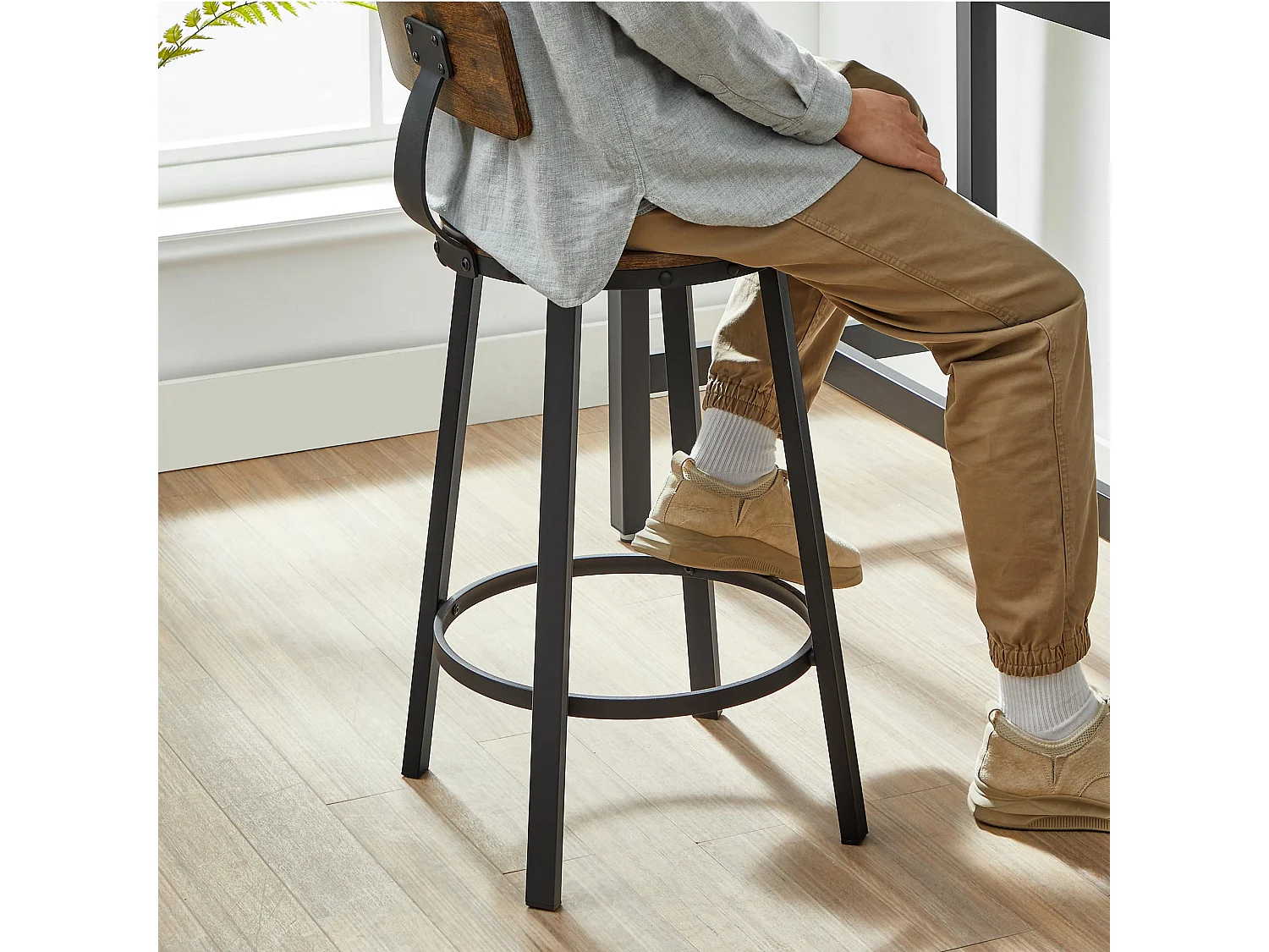 Set di 2 sgabelli da bar Delmenhorst