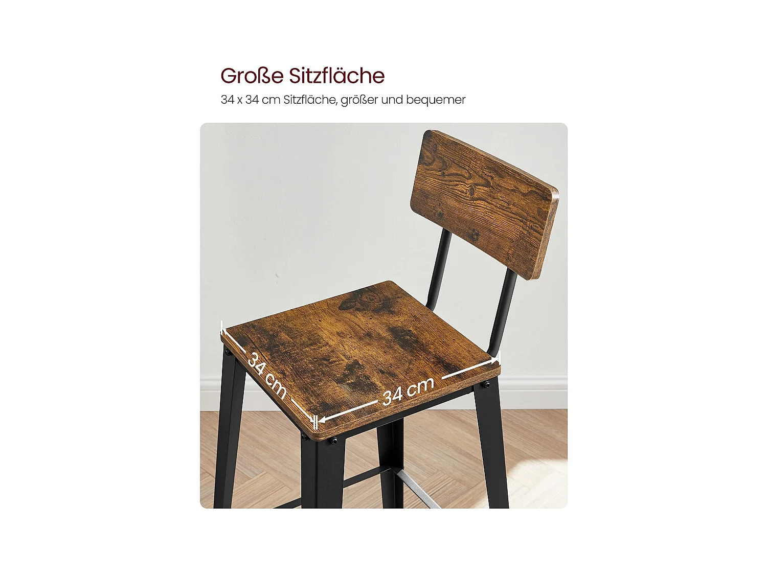 Barhocker Beijing 2er-Set