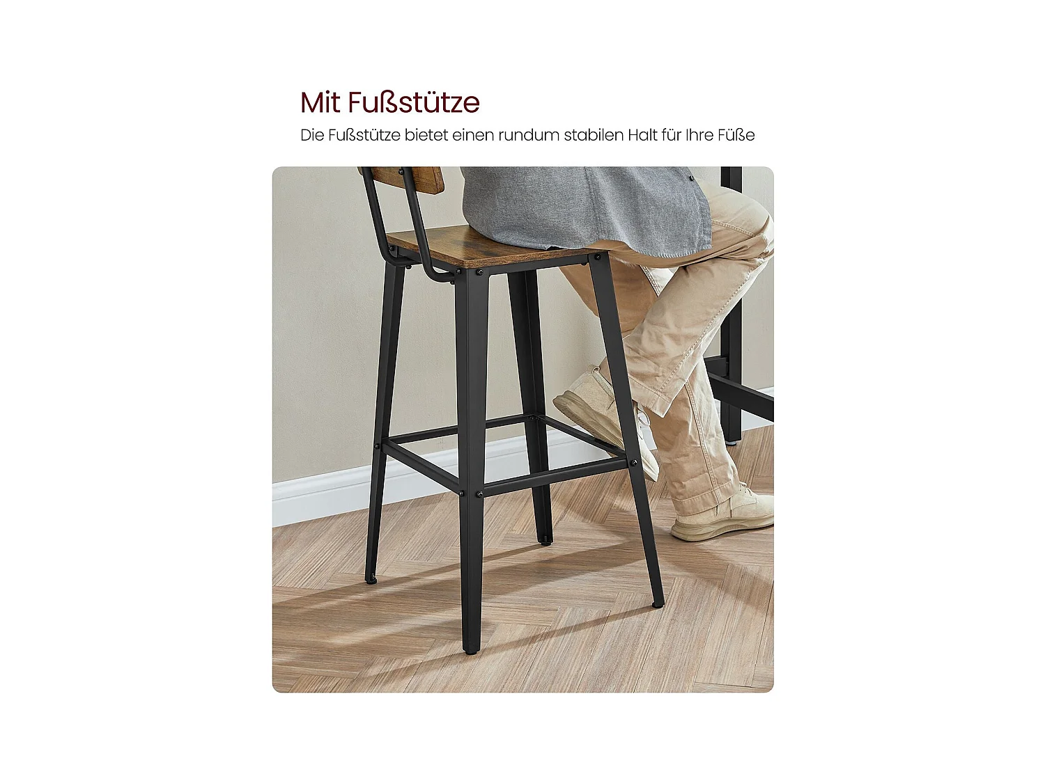 Barhocker Beijing 2er-Set