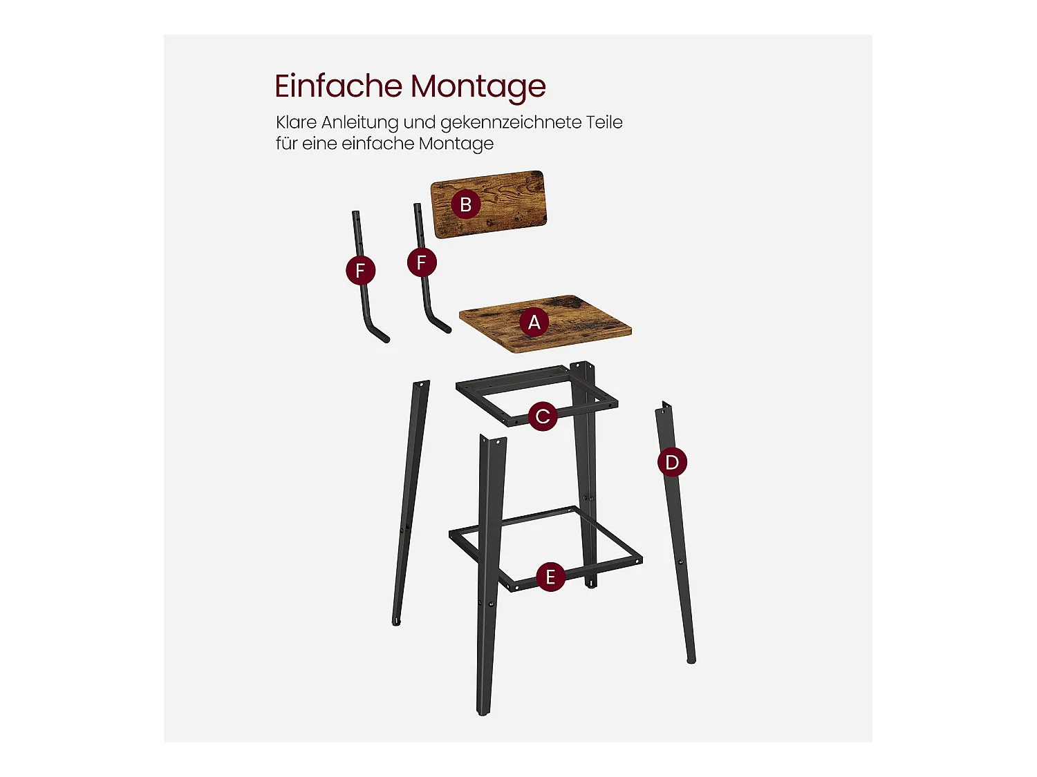 Barhocker Beijing 2er-Set