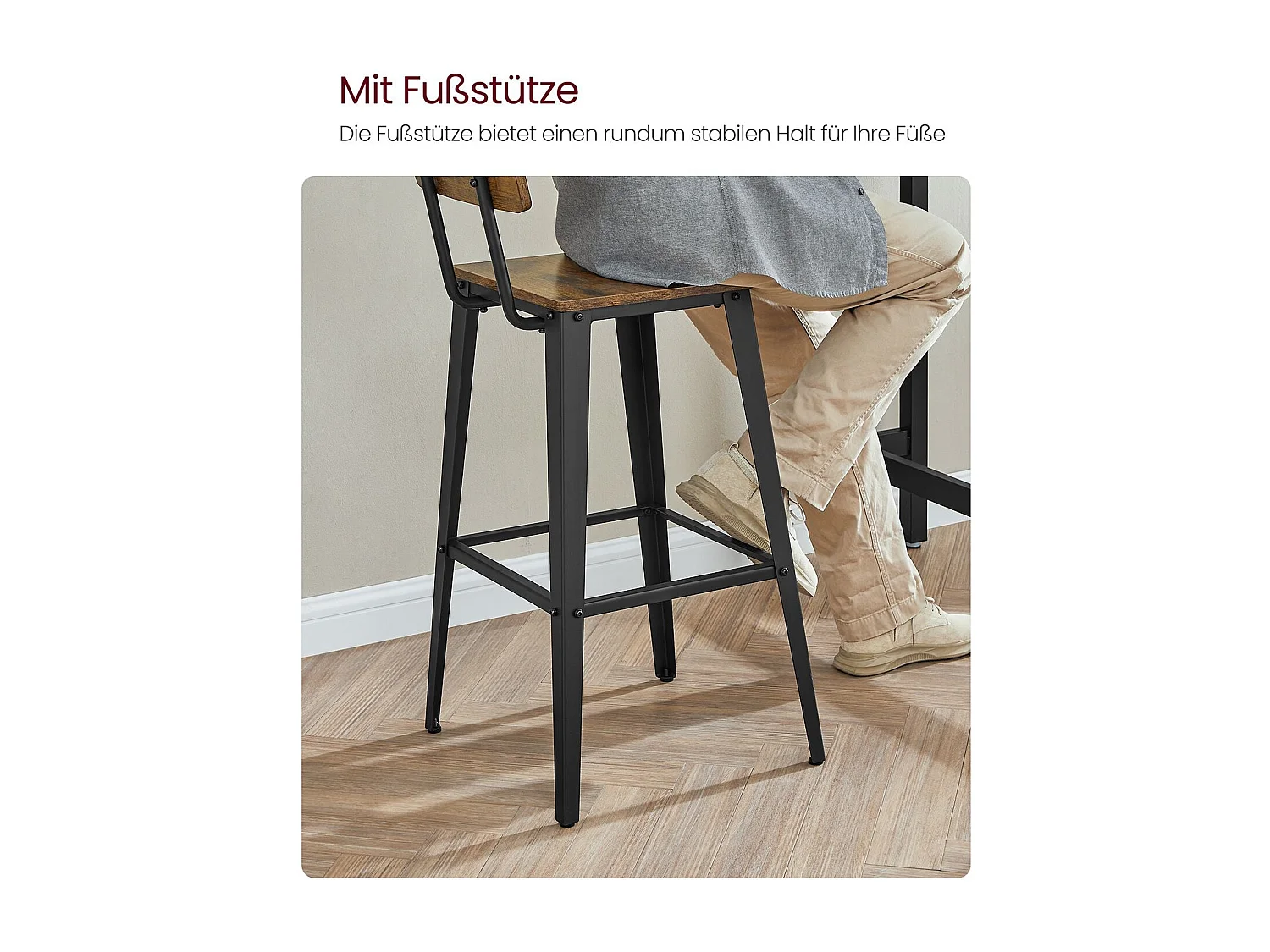 Barhocker Beijing 2er-Set