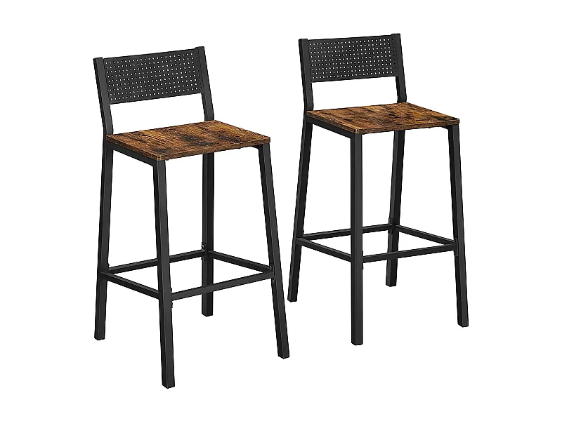 2er-Set Barstuhl Los Angeles