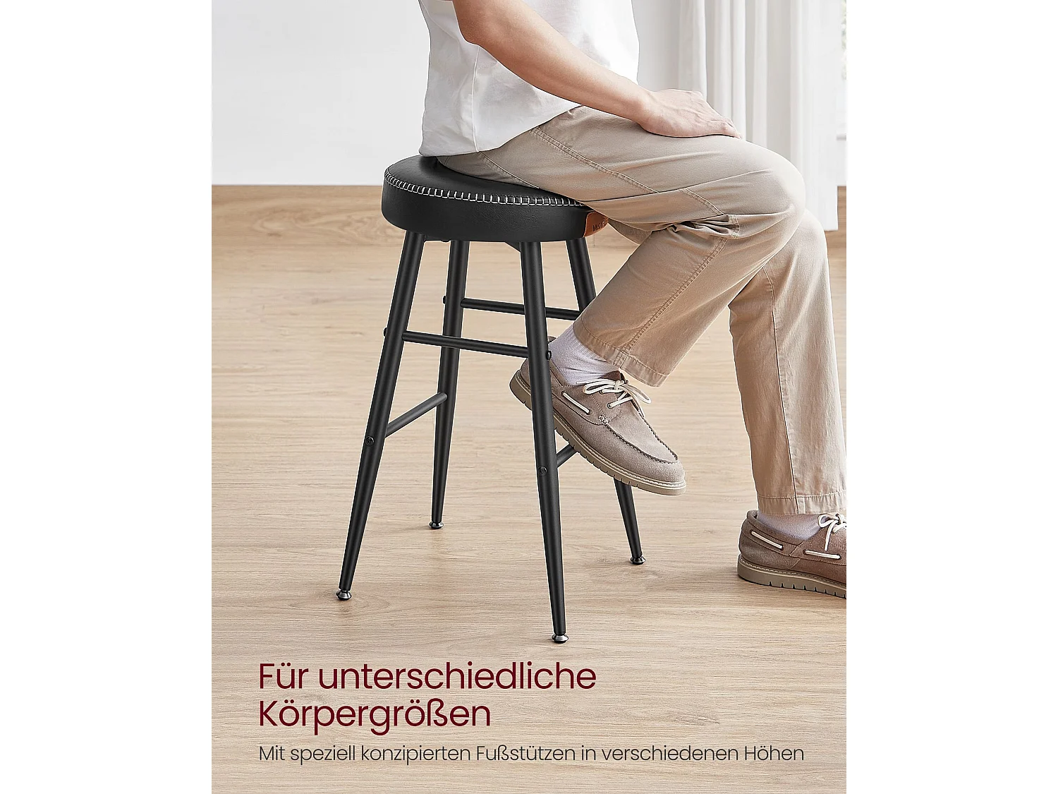 Sgabelli da bar Mbabane, set da 2