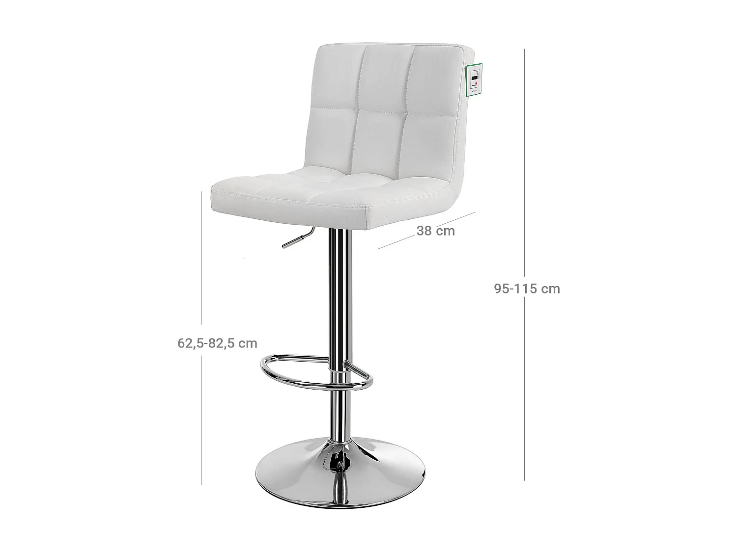 2er-Set Barstuhl Monrovia