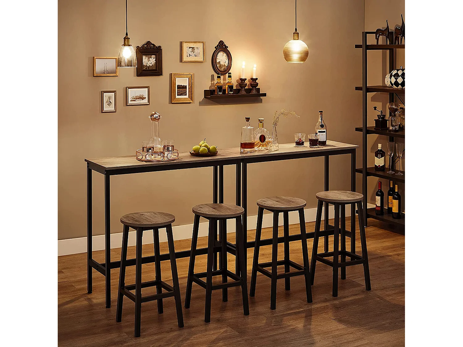 Set di 2 sgabelli da bar Kolkāta