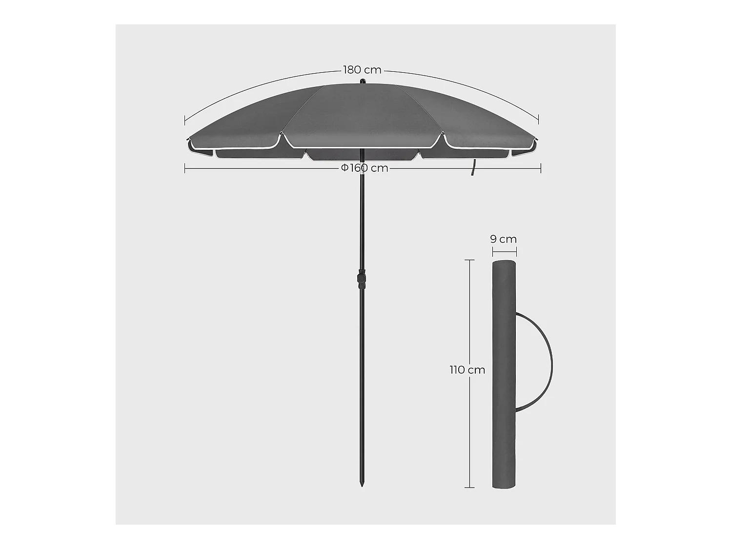 Sonnenschirm Komatipoort
