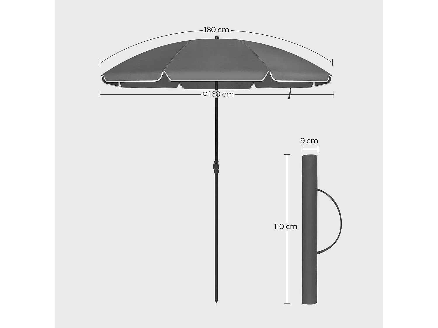 Sonnenschirm Komatipoort