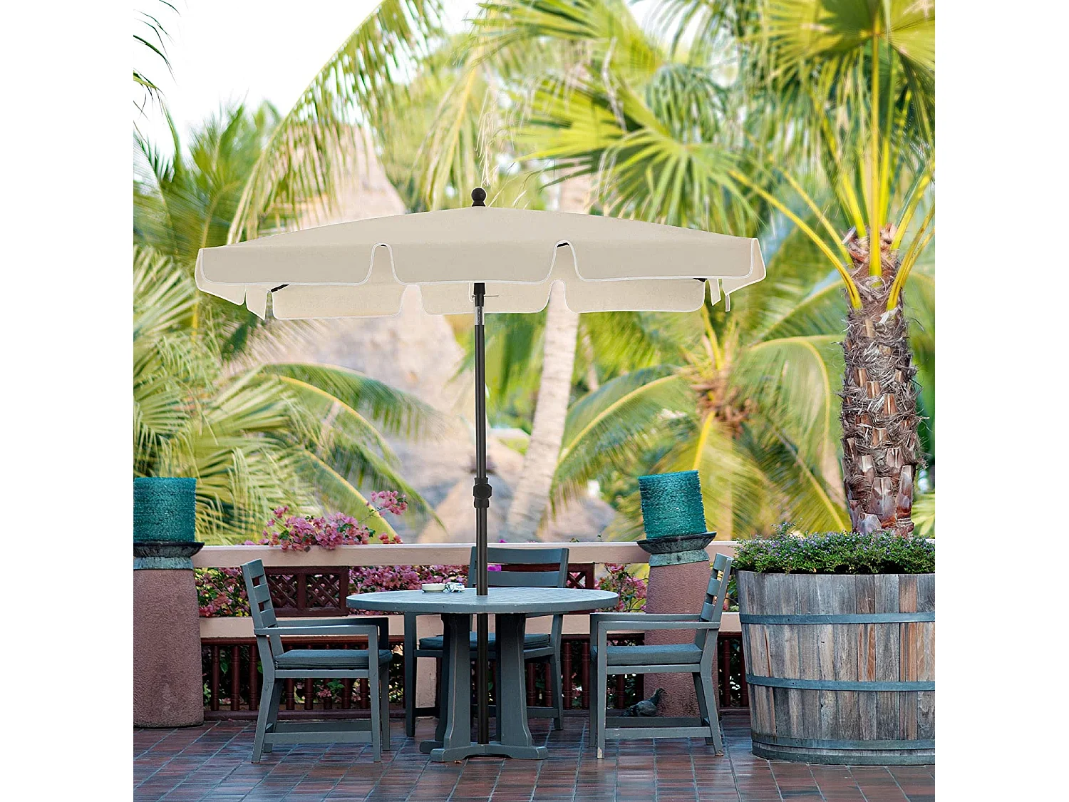 Sonnenschirm rechteckig