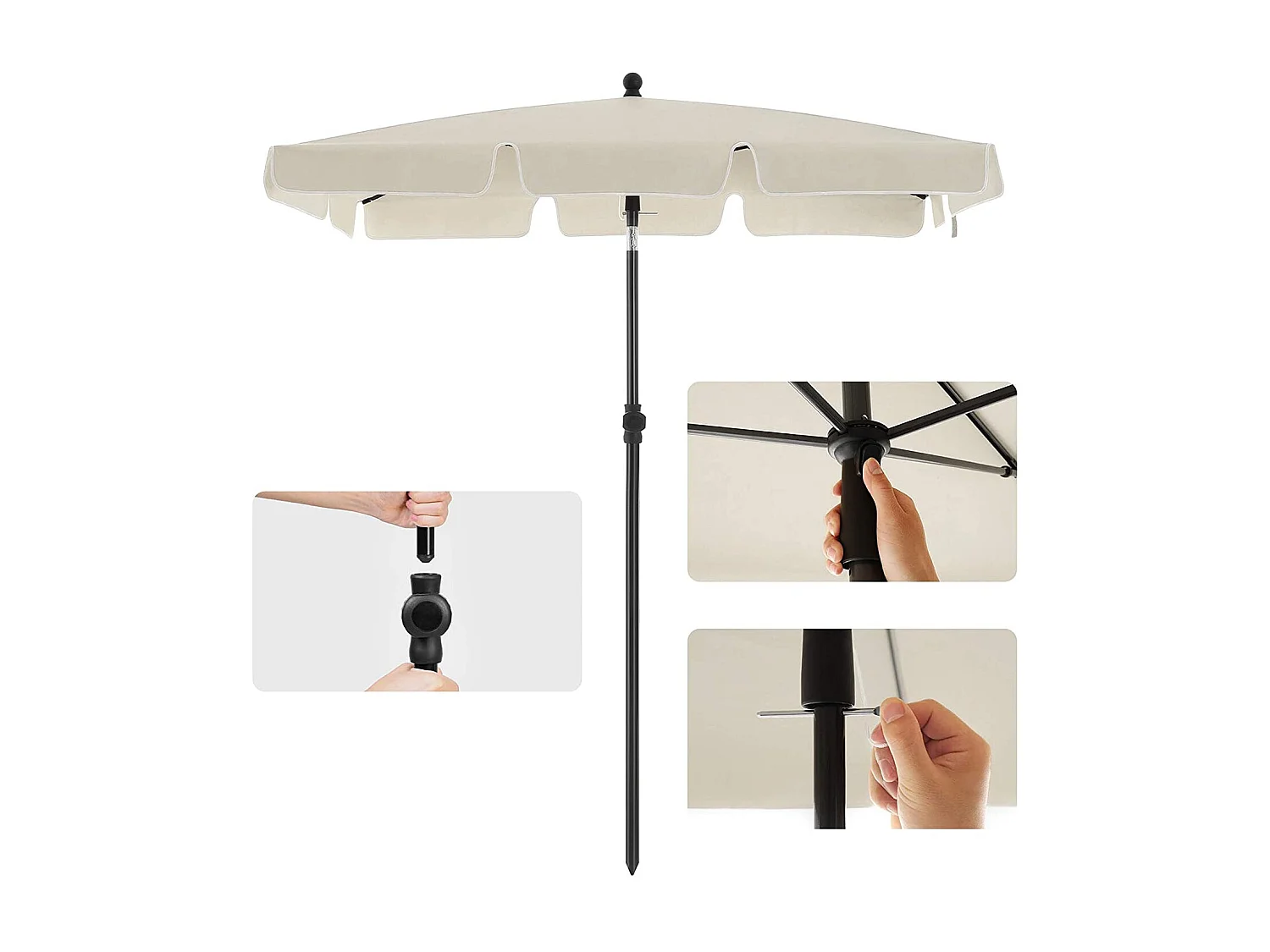 Sonnenschirm rechteckig