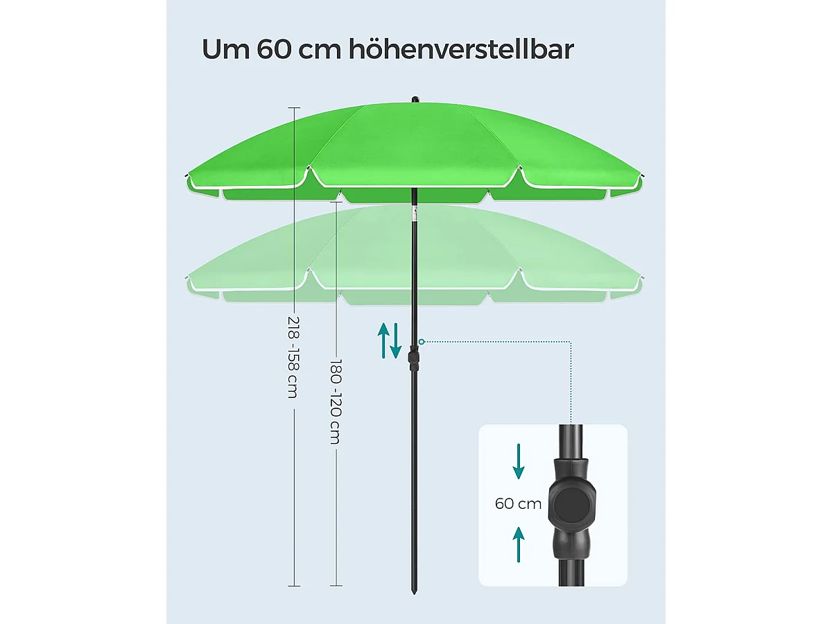 Sonnenschirm knickbar