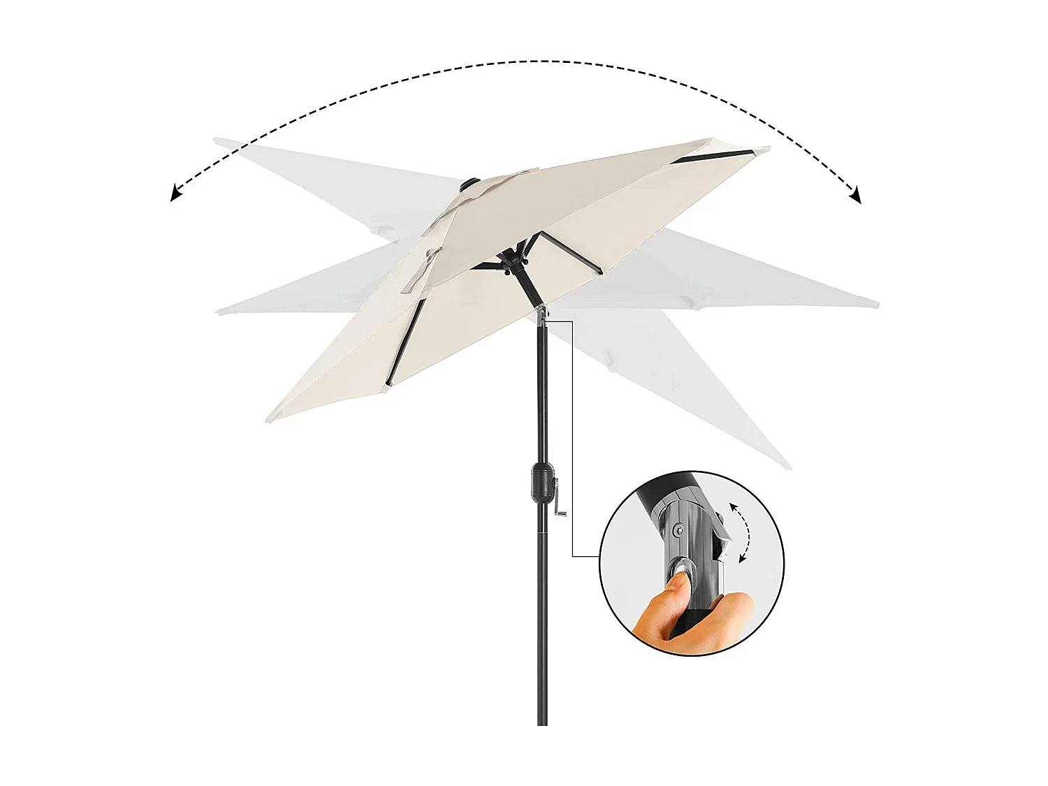 Sonnenschirm Amarillo