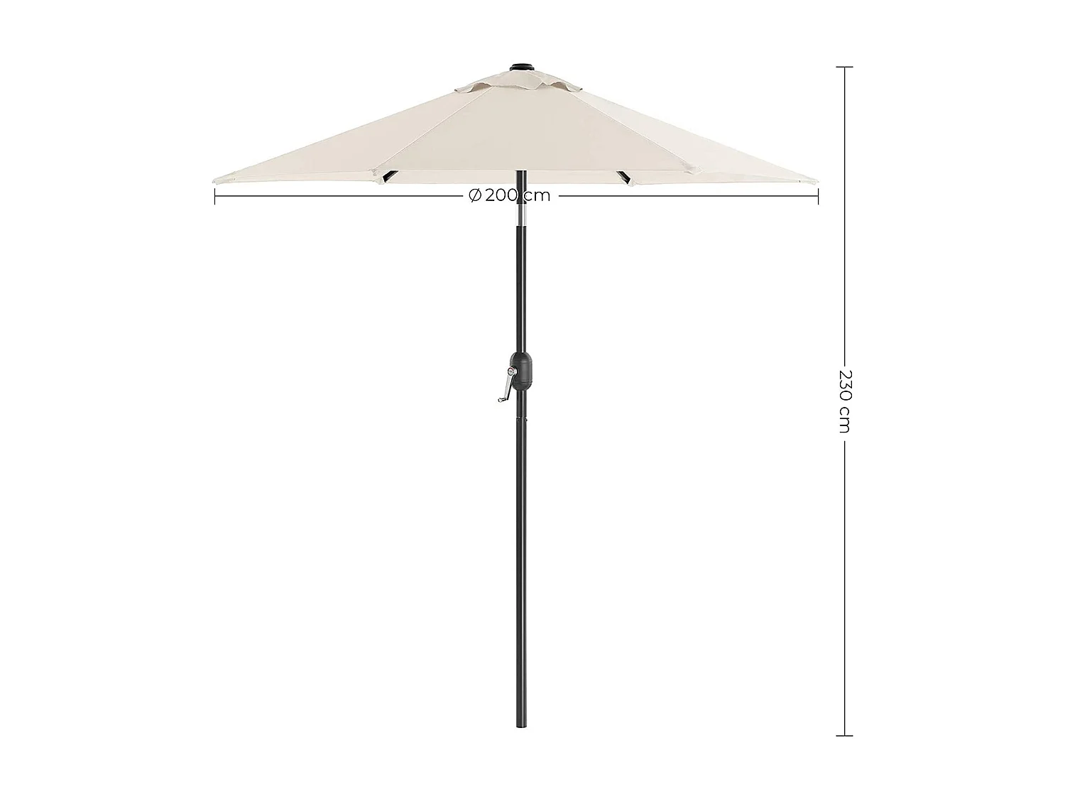 Sonnenschirm Amarillo