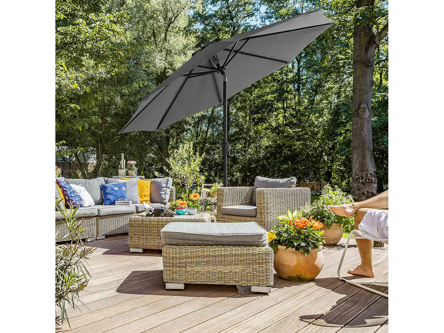 Sonnenschirm Industrie-Design