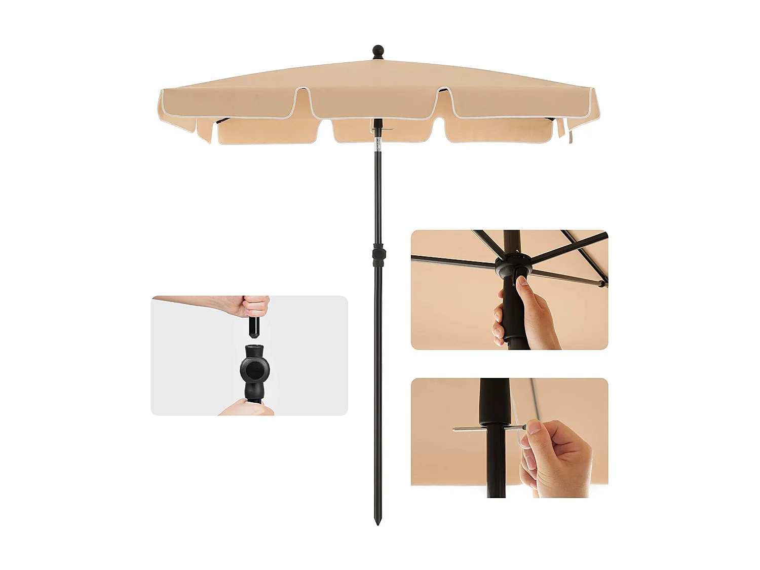 Sonnenschirm knickbar