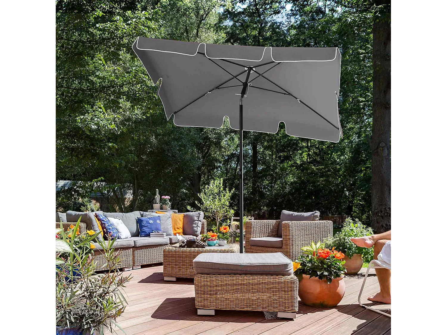 Sonnenschirm knickbar